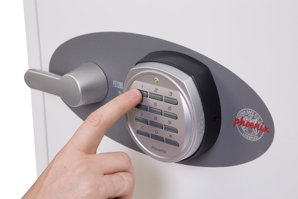 image 1 of Phoenix Titan FS1281E Size 1 Fire & Security Safe with Electronic Lock