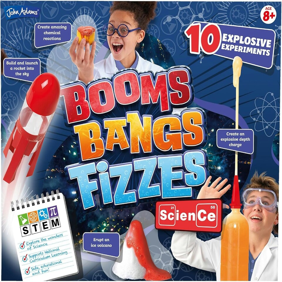 image 1 of Booms, Bangs, Fizzes Science Kit