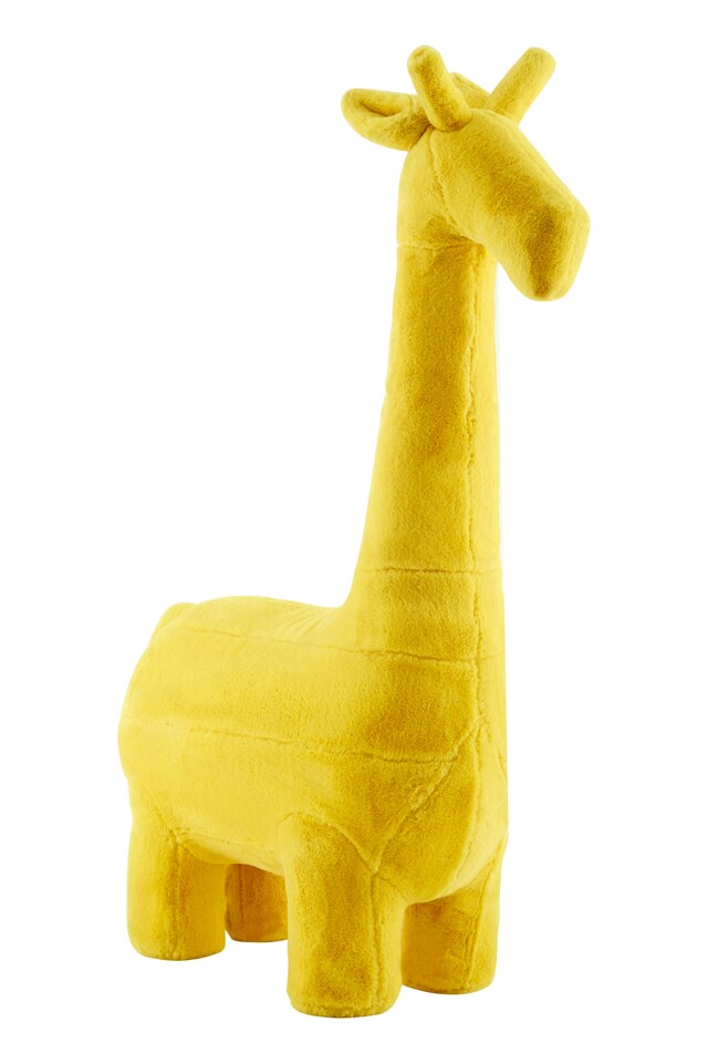 image 1 of Premier Kids Giraffe yellow Animal Chair, Non-Harmful Children's Chair, Easy to Balance Kiddie Chair, Adjustable Playroom Chair