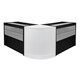 image 1 of Emperor C1200 C1200 CM60 Black and White Retail Shop Counters Black