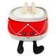 image 1 of Drum Soft Toy Cute Plushie Huggable Cuddly Stuffed Toy 27cm Red