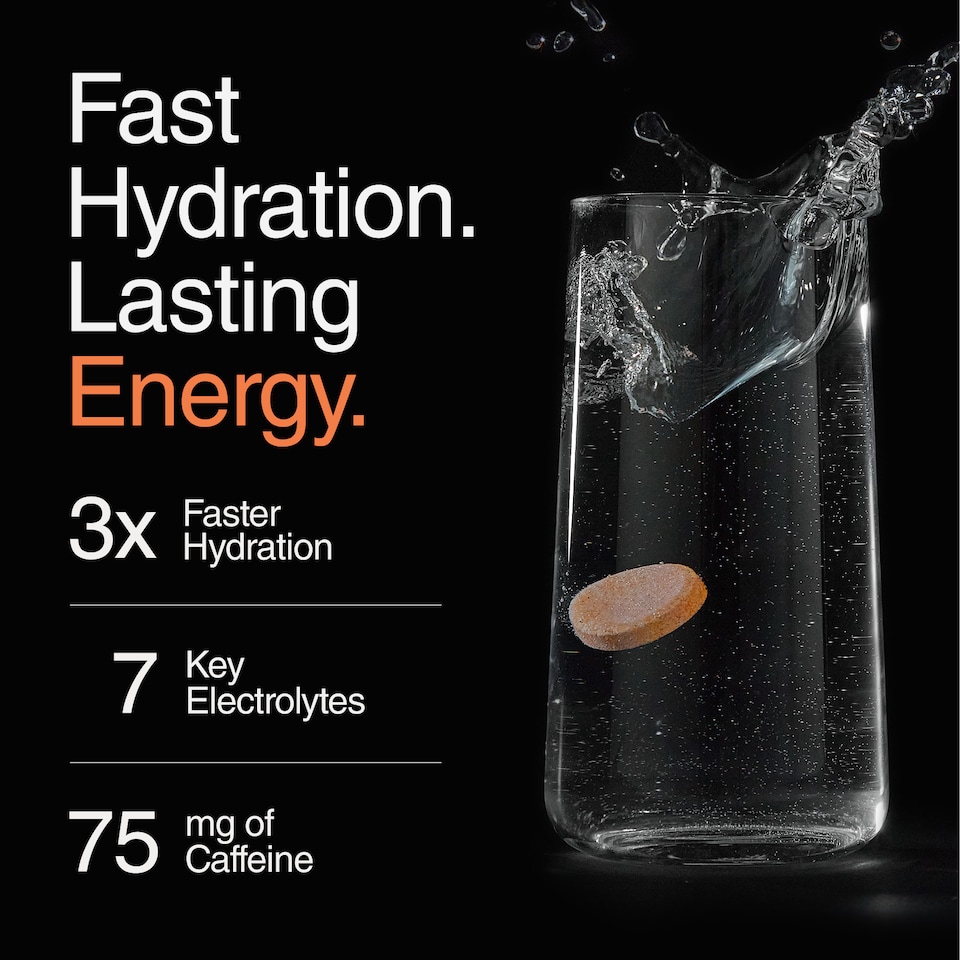 image 1 of Phizz Daily Energy Orange, Hydration, Caffeine, Electrolytes & Vitamins Effervescent 60 Tablets
