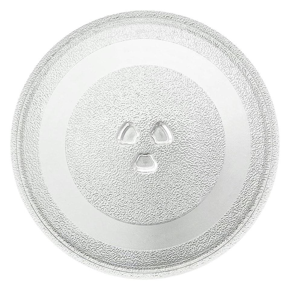 image 1 of SPARES2GO Microwave Turntable Glass Plate for Breville (10" / 255mm)