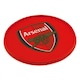image 1 of Arsenal FC Silicone Coaster - Red - One Size