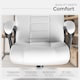 image 9 of Office Chair Luxury - ergonomic, thick padding, padded armrests | White | white | One Size | 1