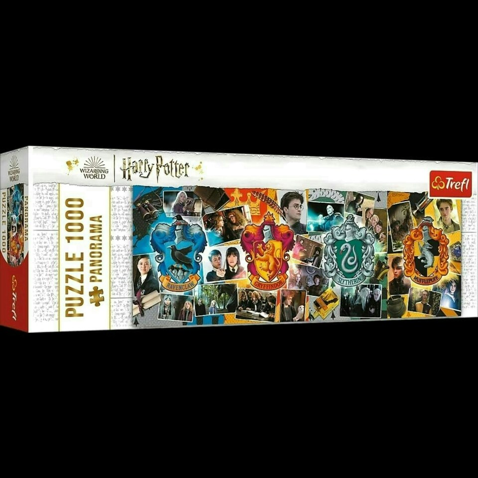 image 1 of Trefl The Four Houses of Hogwarts Puzzle - 1000 Pieces