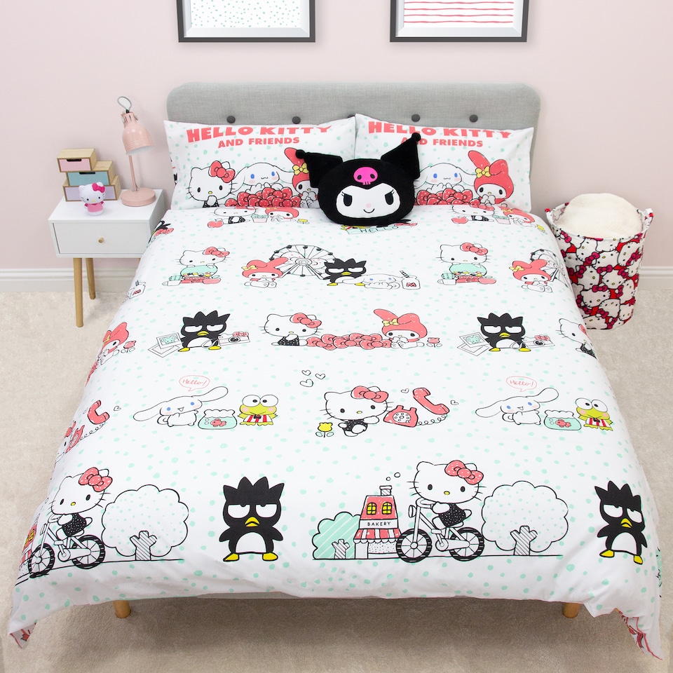 image 1 of Hello Kitty Rare Double Duvet Cover
