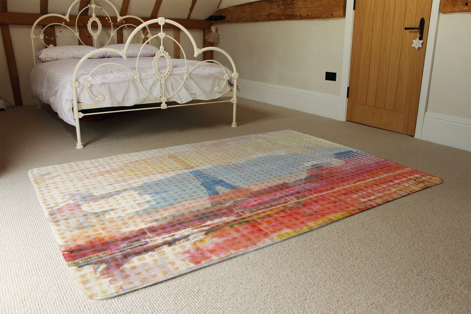 image 1 of Hessian Paris Rug | Multi