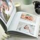 image 5 of Personalised Floral Wreath Square Photo Album