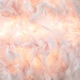 image 3 of Contemporary and Unique Large Pink Real Feather Decorated Pendant Light Shade | Pink
