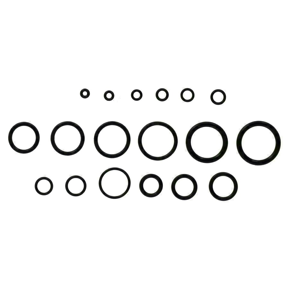 image 1 of Metric and Imperial Assorted Nitrile Rubber O-Rings Seals Plumbing Washers 450pc