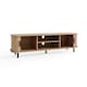 image 3 of Omari TV Unit | Brown | Oak