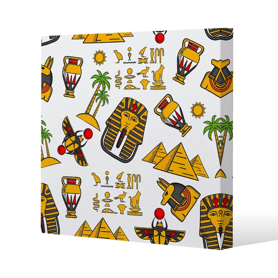 image 1 of Egypt (Canvas Print) 127 x 127 x 4cm