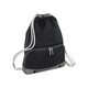 image 1 of Bagbase Athleisure Drawstring Bag - Black - One Size Black | One Size
