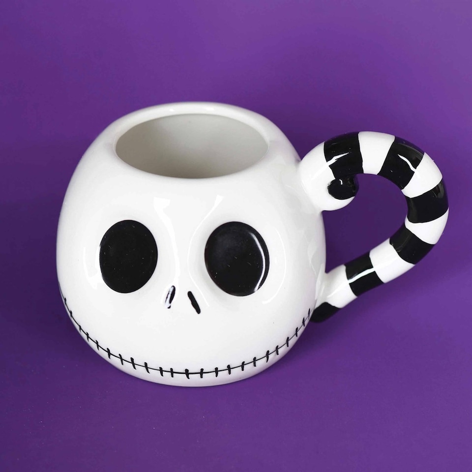 image 1 of Disney, Nightmare Before Christmas, Jack Head Mug, Mugs, Entertainment, Gift