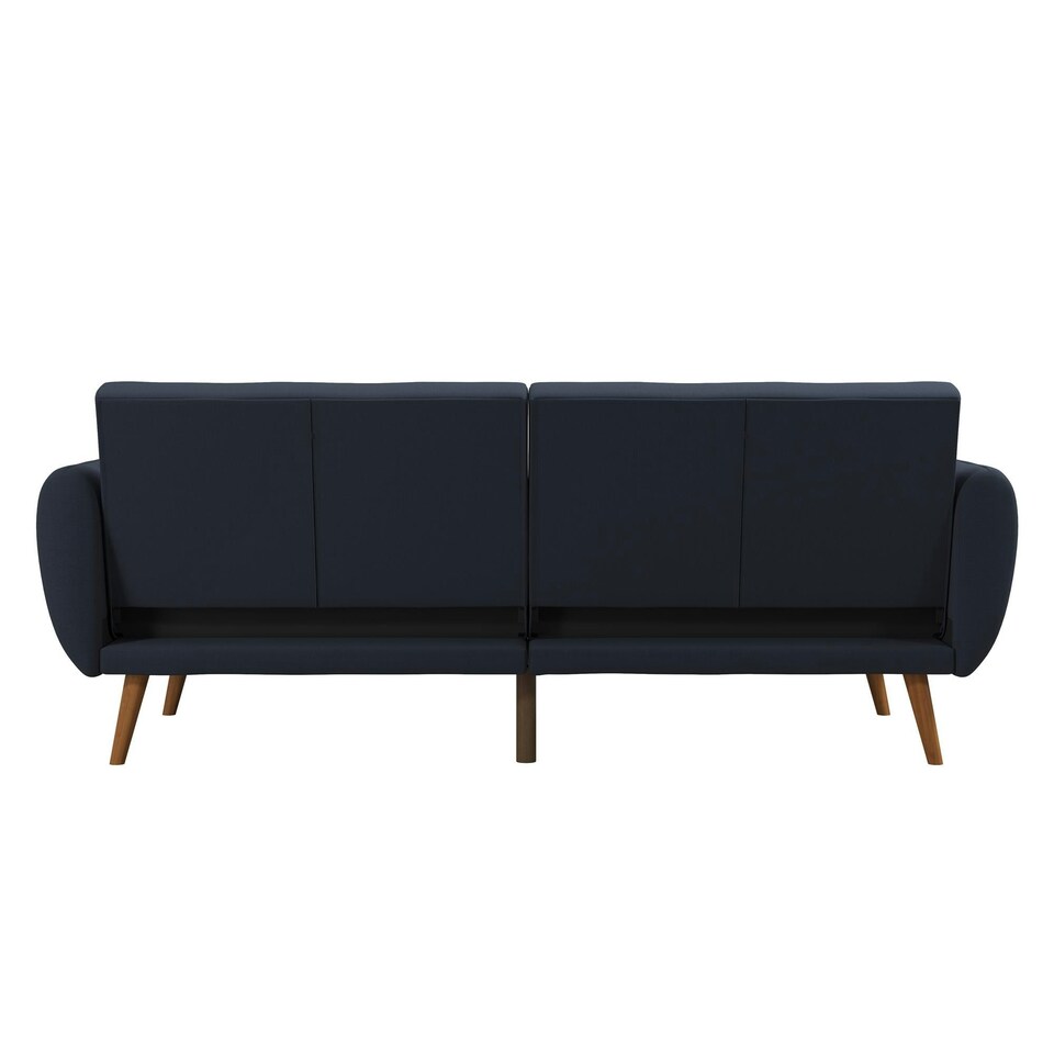 image 1 of Brittany Sofa Bed in Linen Navy Blue | Blue | NAVY | Not provided