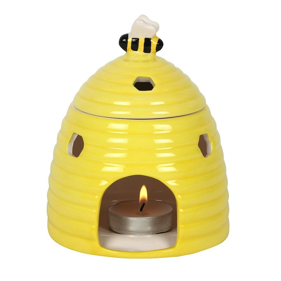 image 1 of Something Different Beehive Oil Burner - Yellow - One Size
