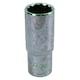 image 1 of 23mm 1/2in Drive Double Deep Long Reach Metric Socket 12 Point Sided Bi-hex
