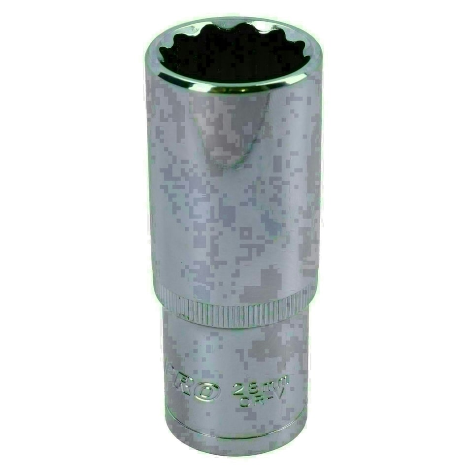 image 1 of 23mm 1/2in Drive Double Deep Long Reach Metric Socket 12 Point Sided Bi-hex