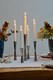 image 3 of Parker 5 Piece Candle Centerpiece - Mild Steel - L27 x W27 x H42 cm - Silver | Silver | 1