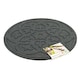 image 2 of Nicoman Round Grey Scroll Stepping Stone - Pack of 4 | Grey | Grey | Pack of 4