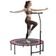 image 9 of HOMCOM Trampoline Outdoor Bouncer Jumper Adjustable Handle, Pink