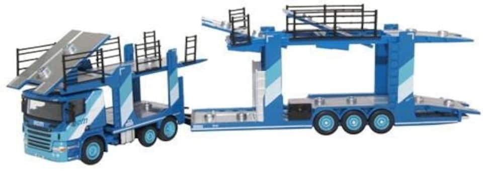 Oxford Diecast Scania P Car Transporter ECM