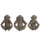 image 2 of Naturecraft Cheeky Monkeys Set Of 3 Grey