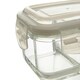 image 3 of Interiors by Premier 800ml Square Food Storage Container, BPA-Free PP White Lid Kitchen Food Storage Container, Food Containers