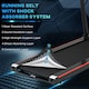 image 5 of HOMCOM Electric Folding Treadmill w/ Wheels, Safety Button and LED Monitor