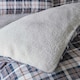 image 3 of Catherine Lansfield Cosy Sherpa Check Duvet Cover Set Grey (Copy) | Blue | Navy Blue | King