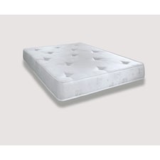 Hand-Tufted Innerspring Mattress - 9" Deep, Medium Soft Comfort White | Small Double