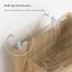 image 6 of VonHaus Chester Tall Bathroom Cabinet in Oak Effect