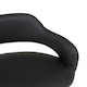 image 5 of Interiors By Premier Ergonomic Black PU Home Office Chair with Curved Back, Comfortable Work From Home Chair, Movable Chair