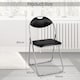 image 3 of COSTWAY Set of 6 Folding Metal Chair Padded Kitchen Dining Seat U shaped Guest Chair