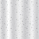 image 1 of Showerdrape Droplets White Shower Curtain