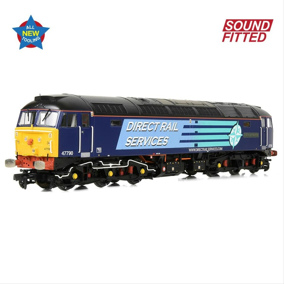 image 1 of Bachmann Class 47 790 'Galloway Princess' DRS Compass (DCC-Sound)
