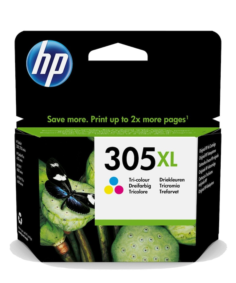 image 1 of HP 305XL Colour Ink Cartridge