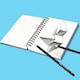 image 5 of Spiral Sketch Book 80 Sheets 13.9 x 20cm