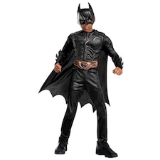 Batman: The Dark Knight Boys Muscles Costume - Black - M M