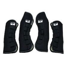 Saxon Travel Boots - Black - Full