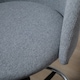 image 8 of Vinsetto Ergonomic Drafting chair Adjustable Height with 5 Wheels Padded Seat Footrest 360 Swivel Freely Comfortable Versatile Use For Home Office - Grey