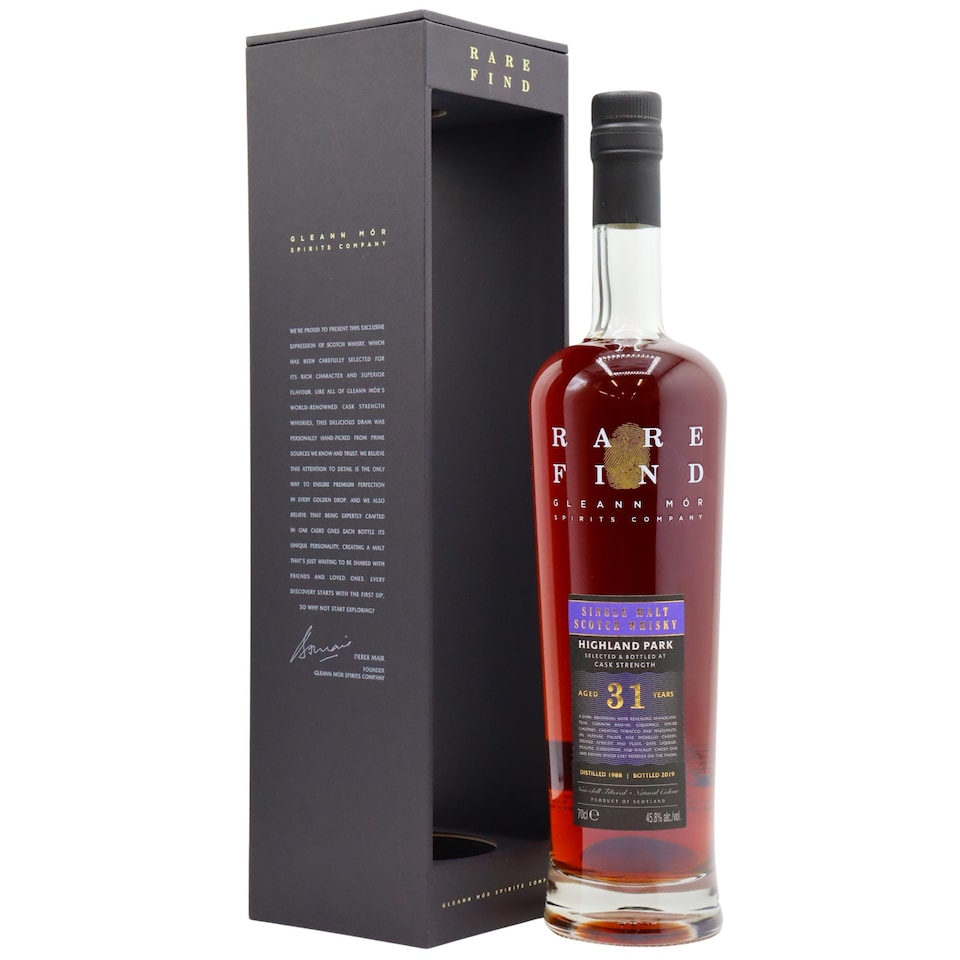 Highland Park - Gleann Mor Rare Find Single Cask 1988 31 year old Whisky