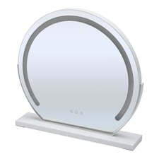 Living and Home Round Hollywood Vanity LED Makeup Mirror