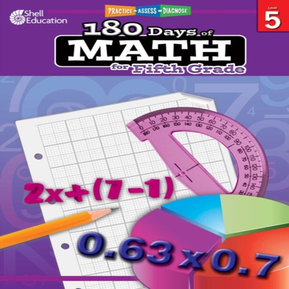 180 Days: Math For Fifth Grade