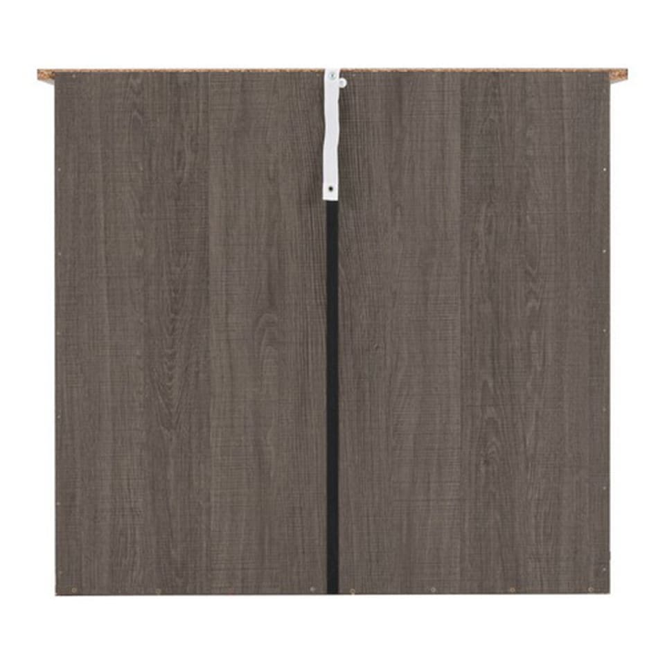 image 1 of Lisbon 3 Drawer Chest - L40 x W80.5 x H72 cm - Black Wood Grain