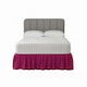 image 1 of Base Valance Polycotton Sheet for Divan Beds Easy Care Bed Base Cover | Pink | Fuchsia | Super King