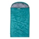 image 3 of Mountain Warehouse Summit 250 Square Sleeping Bag Insulated Two Way Zip Camp Bed Right Handed Zip - Regular length (200cm) Blue
