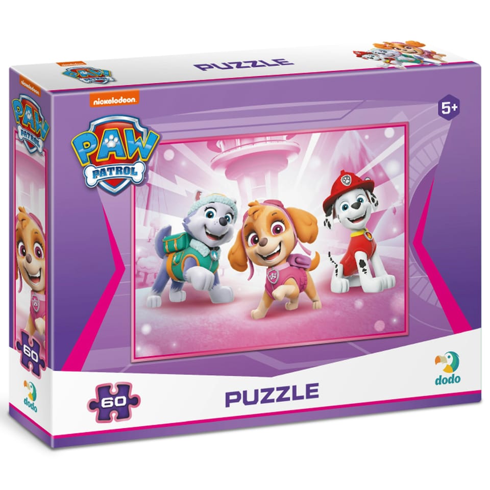 image 1 of Dodo Paw Patrol 60 PIece Jigsaw Puzzle