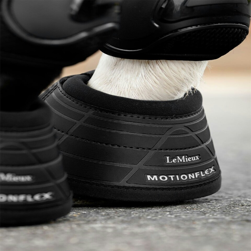 image 1 of LeMieux Motionflex Over Reach Boot Black | Large